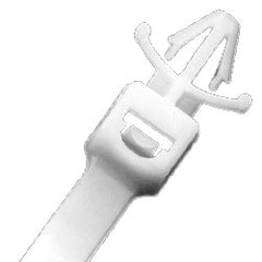 Panduit® PLWP1M-C Wing Push Mount Tie, 4.3"L (100 Pack)