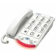 Clarity JV-35W Amplifed Big Button White Key Phone