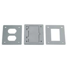 Hubbell PFBR826 Duplex Style Line Nonemetallic Cover Plate