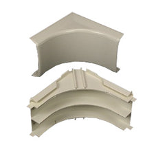 Legrand - Wiremold 2317DFO 2300D Series Radiused Divided Internal Elbow