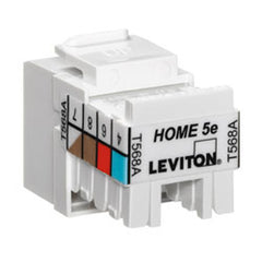 Leviton 5EHOM-R HOME Category 5e QuickPort Snap-in Connector