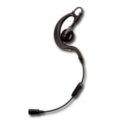 Impact Radio Accessories EH1VC Rubber Ear Hanger and Bud with Inline Volume Control