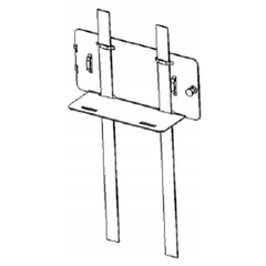 Legrand - On-Q 364896-01 Half-Width Universal Mounting Plate