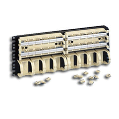 Panduit® GPB484R4WJY Category 6 Rack Mount Panel Kit
