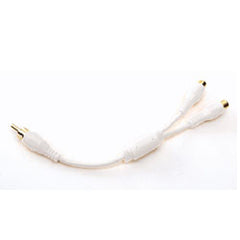 Legrand - On-Q CM1015 1' Yellow RCA to Y Splitter Cable for Video