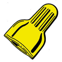 3M 312-BULK Yellow Electrical Spring Connector (Package of 500)