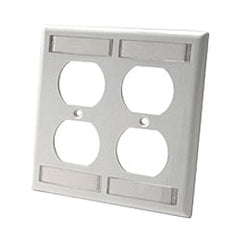 Legrand - Ortronics OR-40300256 Dual Gang Cover Plate
