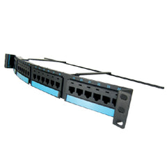 Legrand - Ortronics OR-PHC66U24 Clarity 6 Curved Patch Panel