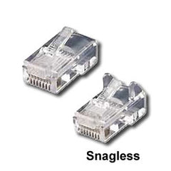 Hubbell BRMOD3P25S BR Series Modular Plugs 6 Position Contact (Package of 25)