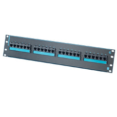 Legrand - Ortronics OR-PSD66U24 Clarity 6 24-Port Category Patch Panel, Six-Port Modules