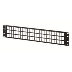 Legrand - Ortronics OR-PHDPJU72 Clarity Rear-Load Jack Panel Kit