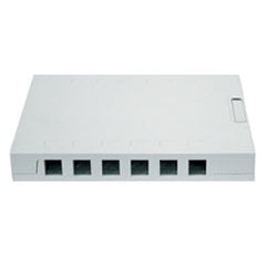ICC IC107SBTWH 12-Port Surface Mount Box