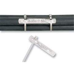 Panduit® METS3-X Embossing Tape, 316 Steel, .5" X 21'