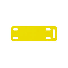 Panduit® M300X100Y6T ThermTrans Yellow Polyester/Polyolefin Marker Plate