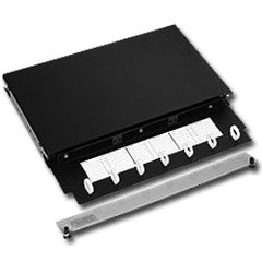 ICC ICFOR103BK 3-Panel Fiber Optic Rack Mount Enclosure