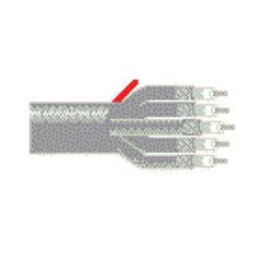 Belden 735A6 Multi-Conductor 26 AWG Solid Conductors Cable