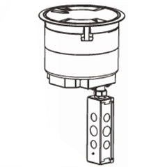 Legrand - Wiremold 8ATxx Recessed Assembly with Flush Style Cover