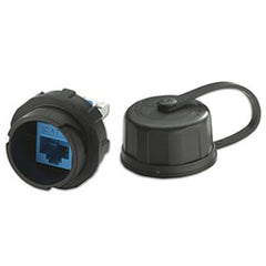Leviton D6706-E DuraPort CAT 6 Industrial Connector Housing with Cap