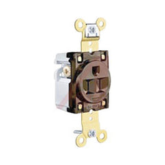 Hubbell HBL5261WR 15A/125V Extra Heavy Duty, Weather Resistant Straight Blade Single Receptacle