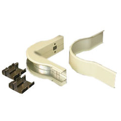 Legrand - Wiremold 2418DFO 2400D Series™ Raceway Radiused Divided 90° External Elbow