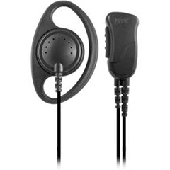 Pryme SPM-1283 DEFENDER Lapel Microphone with D-Loop Style Earphone for Motorola x83 Connector TRBO and APX Series