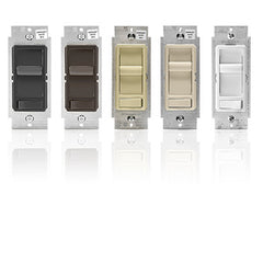 Leviton 6674-P0W Decora Dimmable LED,CFL and Incandescent SureSlide Slide Dimmer