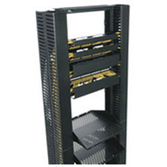 Middle Atlantic PCD-4-8-45DC Dual Channel Plastic Cable Ducts 4"W X 8"D 45RU