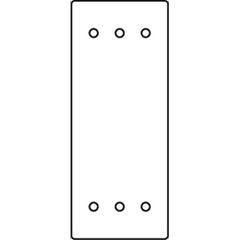 Legrand - Wiremold RFB119-SB RFB9 and RFB11 Series Blank Device Plate
