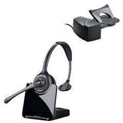 Plantronics 84691-11 CS510 Over-the-Head Monaural Wireless DECT Headset System with HL10 Lifter