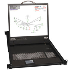 Tripp Lite B070-016-19-IP NetCommander 19" Console with 16-Port Cat5 IP KVM Switch