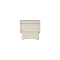 AT&T WALLCLIP30000 Wall Clip for Spirit Phone, White