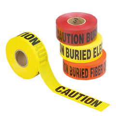 Panduit® HTDU2O-FO Underground Detectable Tape, Fiber Optic, 2" x 1000', Orange