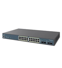 EnGenius EWS7928FP-FIT Cloud Managed 24-Port Gigabit PoE+ Switch with 410W Power Budget