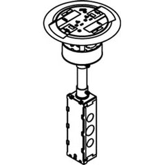 Legrand - Wiremold RC3ATC Multi-Service Assembled Poke-Thru Device