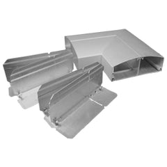 Legrand - Wiremold ALDS4011 ALDS4000 Designer Series Aluminum Raceway Flat Elbow Fitting