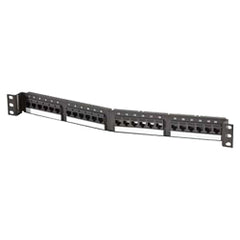 Legrand - Ortronics OR-SPA6U24 24 Port TechChoice Category 6 Angled Patch Panel
