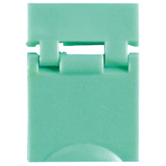 Legrand - Ortronics OR-20325156 Colored Designation Shutters, Blank, Light Green (Package of 100)