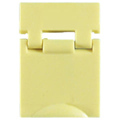 Legrand - Ortronics OR-20324156 Colored Designation Shutters, Blank, Light Yellow (Package of 100)
