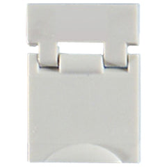 Legrand - Ortronics OR-20309156 Colored Designation Shutters, Blank, Fog White (Package of 100)