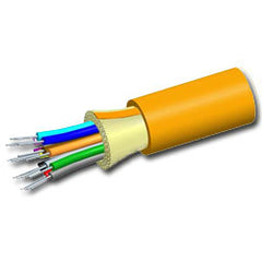 Commscope P-006-DS-6F-FSUOR Plenum Distribution Cable, 6 Fiber Single-Unit OptiSPEED (1000')