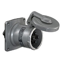 Hubbell HBL460RS2W Watertight Insulgrip Receptacle 3P4W 60A 600V