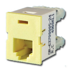 Legrand - Ortronics OR-63700005-24 TracJack™ Module, Light Yellow