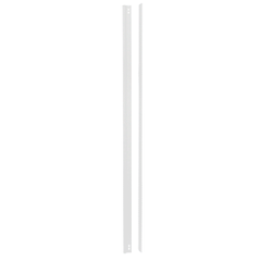 Chatsworth Products 15330-203 Square Punched Center Rack Rail - 45U, 84" H, Computer White