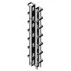 Chatsworth Products 13704-703 Seismic Frame Two-Post Rack Vertical Cabling Section