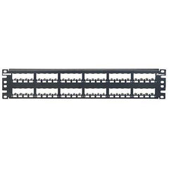Panduit® CP48BLY Mini-Com All Metal Shielded Modular Patch Panel