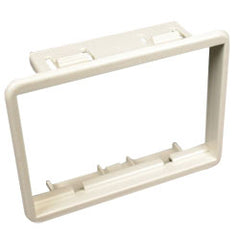 Legrand - Wiremold MAB3S2-GY CM Ortronics Series II 6A Adapter Mounting Bezel, Gray (Package of 5)