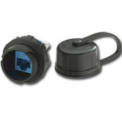 Leviton D675E-E DuraPort CAT 5e Industrial Connector Housing with Cap