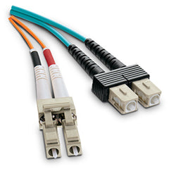 Leviton 5LDCL-M01 50/125 Laser Optimized Multimode SC-LC Fiber Optic Patch Cord