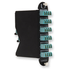 Corning CCH-UM24-05-93T Plug & PlayTM Universal Module, Low-Loss, 24 F, Shuttered LC to MTP®, 50 µm Multimode (OM3)