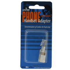 Leviton C2429-C Handset Cord Untangler, Clear